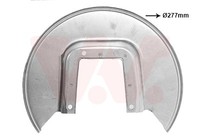 VAN Wezel Ankerblech Spritzblech Hinterachse Links FüR Peugeot 206 CC 2D