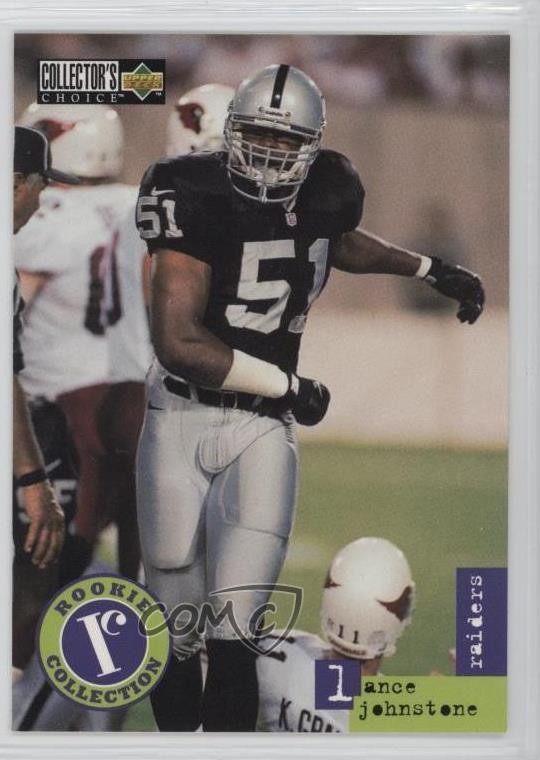 1996 Collector's Choice Update Collection Lance Johnstone #U54 Rookie RC 0q3