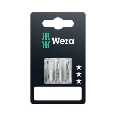 Wera 840/1 Z Sechskant Plus Innensechskant Schraubendreher Bit Multipack Sechskantantrieb (2/2,5/3 mm)