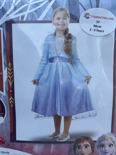 New - Girls - Rubies - Frozen Elsa Costume - Age 3-4 - Picture 3 of 6