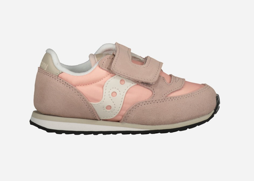 Saucony Z7642* Toddler Grey/Blush/Cream Jazz Hook & Loop Sneaker Size 9 M - Picture 6 of 6