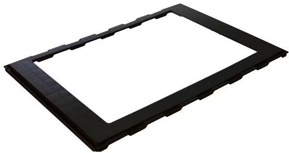 MPK Adapterrahmen, Schwarz, Hinten, 700X500Mm-image