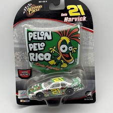 Kevin Harvick #21 2005 1:64 Pelón Pelo Rico Hershey’s NASCAR diecast con capucha