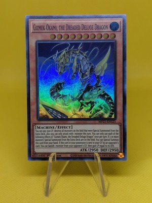 Yugioh - Gizmek Okami, the Dreaded Deluge Dragon (MP21-EN121) - Super Rare 1st