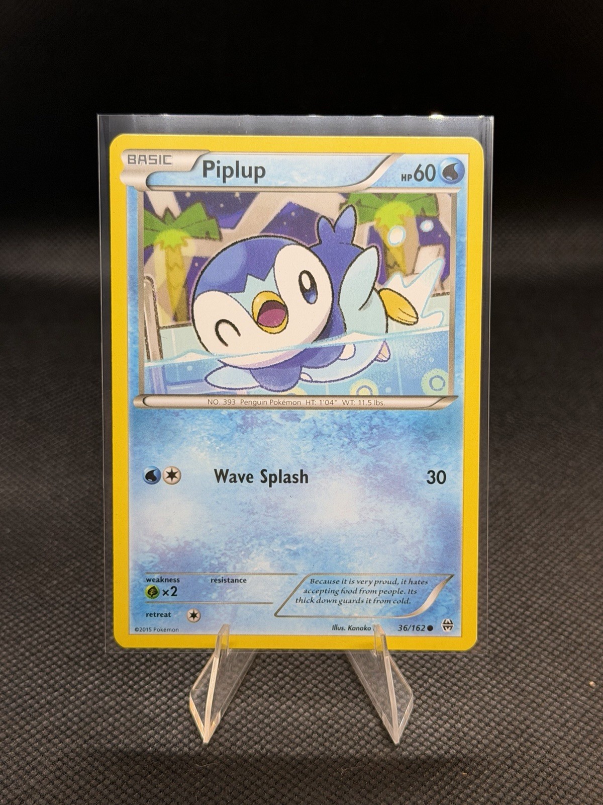 Pokémon TCG Breakthrough Piplup #36/162 Regular Common LP Condition