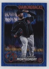 2024 Topps Update Blue Holo Foilboard 448/999 Jordan Montgomery #US297 c9a