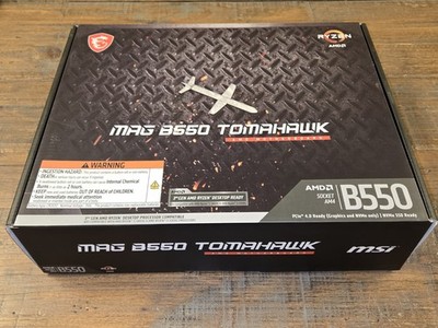 MSI MAG B550 TOMAHAWK Gaming Motherboard AMD MAG-B550-TOMAHAWK for