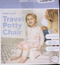 Jool Baby Portable Potty Training Chair with Travel Bag and 30 Liners, Foldable,