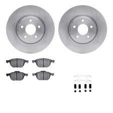 Dynamic Friction 6512-99124 Disc Brake Kit For 04-13 Volvo C30 C70 S40 V50