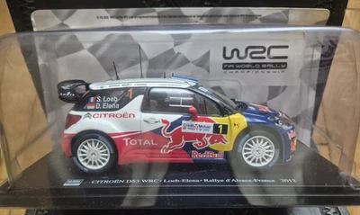 CITROËN DS3 WRC LOEB-ELENA RALLY D'ALSACE FRANCE 2012 ÉCHELLE 1/24 - Photo 1/4