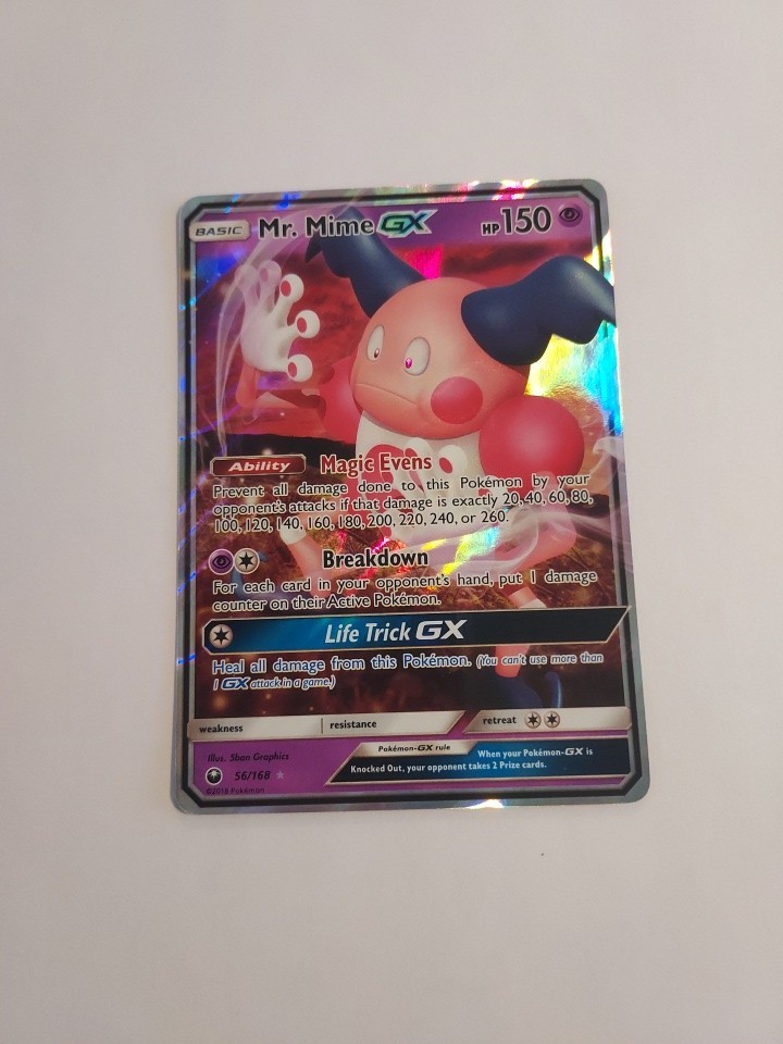 Mr. Mime GX 67/181 Team Up NM Ultra Rare Pokemon Card