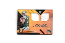 2018 Panini Gold Standard SAM  DARNOLD Dual Patch Autograph RC /75--Seahawks