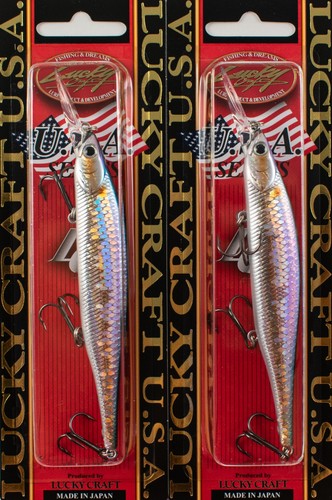 Lot De 2 Pointeurs Lucky Craft 110SP 1/2 Oz - Aurora Gold - Neufs Sous Blister