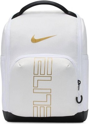 Nike Varsity Elite White Gold Black Shoe Bag Model HM9970-100 Basketball NBA USA