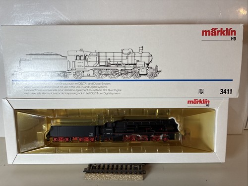 Märklin H0 – Art.-Nr. 3411 – BR 18.1 der DB (schwarz) Delta-Digital · unbespielt | Condition: Neu