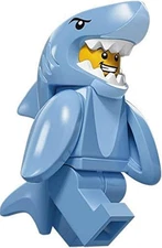 Shark Suit Guy #13 of 16, Minifigures Series 15 Set 71011SEALED Retail Packaging
