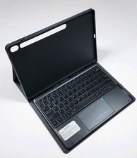 for Galaxy Tab S10 FE 13.1 inch Case with Keyboard - 7 Color Backlit Detachable