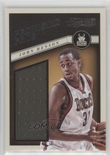 2013-14 Panini Timeless Treasures Promising Pros Materials John Henson #8 8f4
