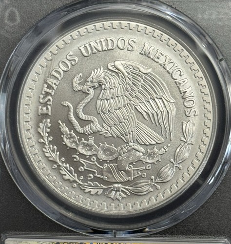 1997 Mexico Libertad Onza PCGS MS69 1 oz Silver Coin *Better Date* - Picture 5 of 7