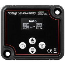 Smart 12V 140A Battery Isolator for Lithium Lead-Acid