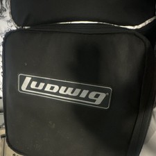 Ludwig Metal Drum Set Snare Drum w/ Ludwig Soft Case Included