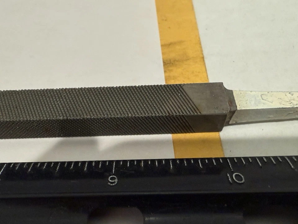 New Heller 10” Square Second Cut File, 3/8" Square - Image 4 of 4