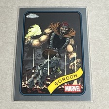 2025 Topps Chrome Marvel Gorgon #195