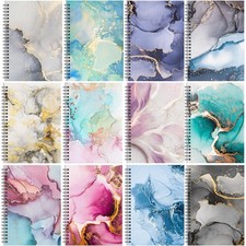 12 Pcs Spiral Notebook for Work A5 8.3 x 5.7 Inch College Ruled Spiral Journa...