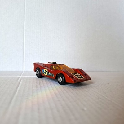 Matchbox  Superfast  No 7 Hairy Hustler 1. Version   Rot Orange #5 England 1971