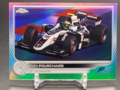 2022 Chrome Formula 1 F1 SILVER Refractor #138 Theo Pourchaire