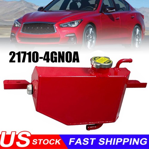 For Infiniti Q50 21710-4GN0A 14-15 3.7L Coolant Reservoir Expansion Tank W/sight