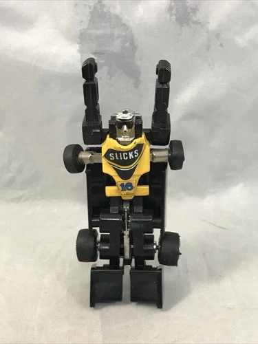 GoBots SLICKS Action Figure MACHINE ROBO F-1 Robo RM-32 VTG 1980s Bandai Loose
