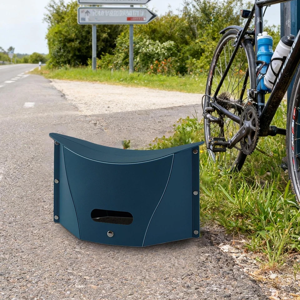 Folding Stool Heavy Duty Non Slip Multi Purpose Home Kitchen DIY Built-in Strap - Image 4 of 4