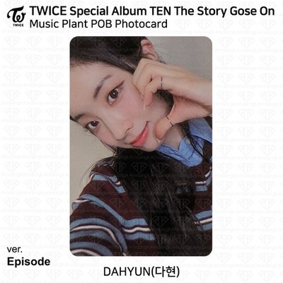 TWICE Special Album TEN : The Story Goes On MusicPlant POB
