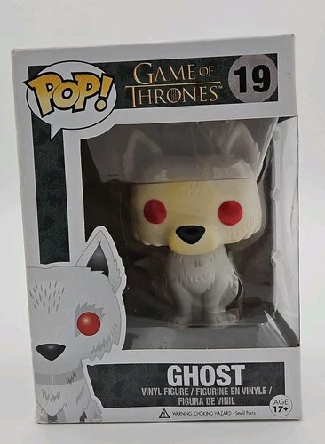 Funko Pop Game Of Thrones Ghost Paint Error Collectable Blonde Wolf