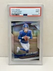 2025 Panini Prizm Jaxson Dart Silver Prizm PSA 9 Giants No. 332 SSP