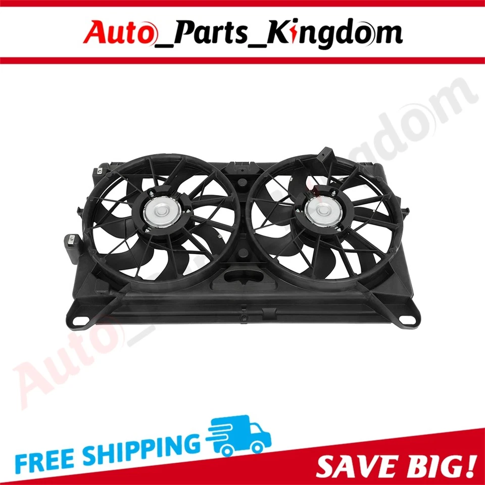 Kit de ventilador de refrigeración condensador de radiador para GMC Yukon Chevrolet Avalanche 2007-2014 Foto 4 de 4