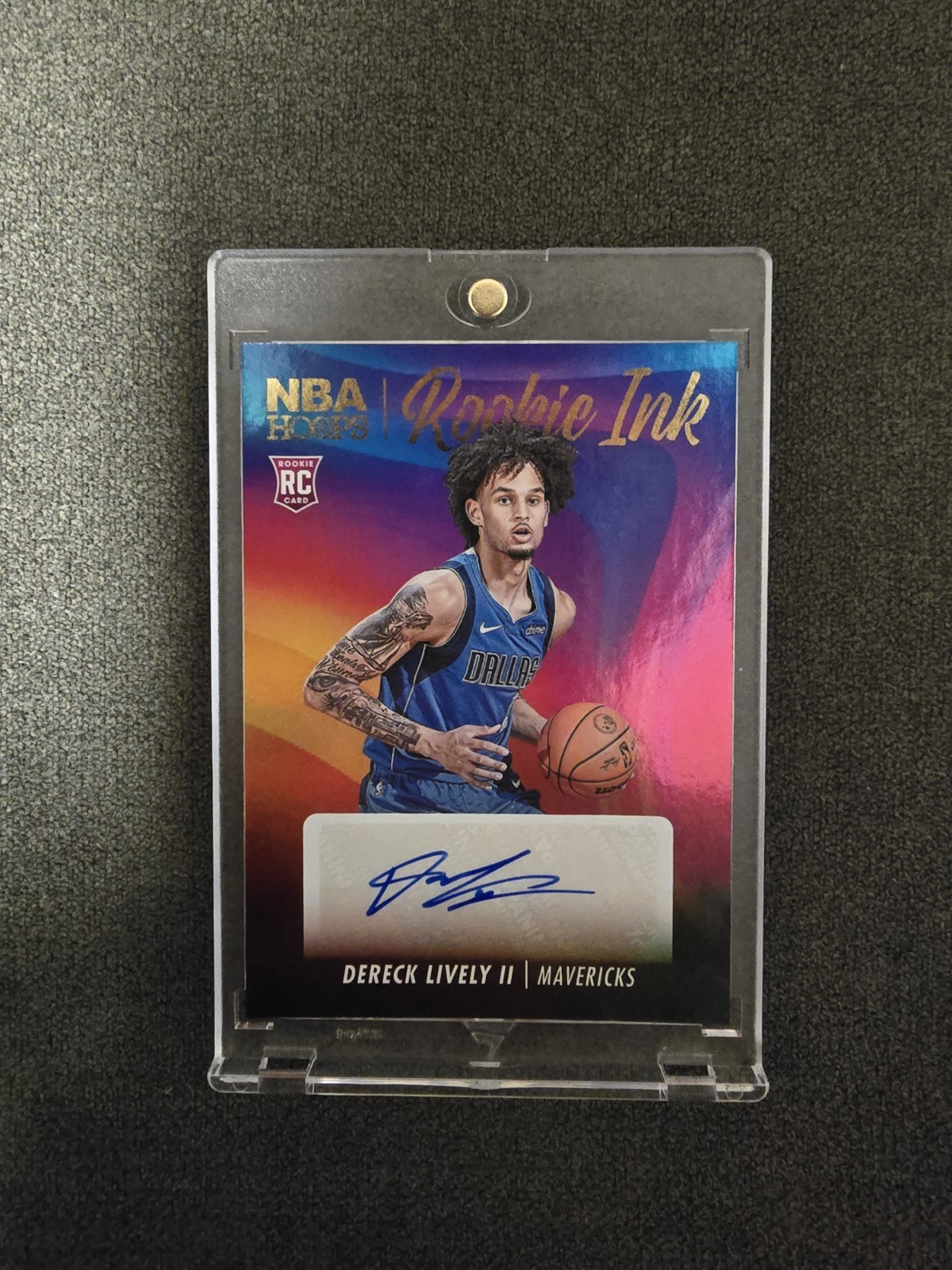 2023-24 Panini Hoops Dereck Lively II Rookie Ink RC Auto #RI-DLI