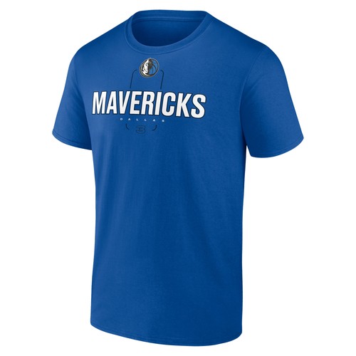 Men's Anthony Davis Royal Dallas Mavericks Behind The Back Name & Number T-Shirt - Picture 2 of 3