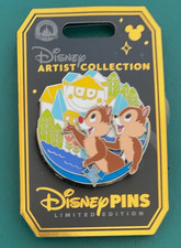 Disneyland 2026 Chip N Dale at It's a Small World Disney Artist Series LE Pin