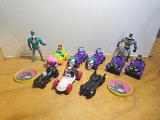 Vintage McDonald's 1993 Batman The Animated Series happy meal Figures Lot Of 12