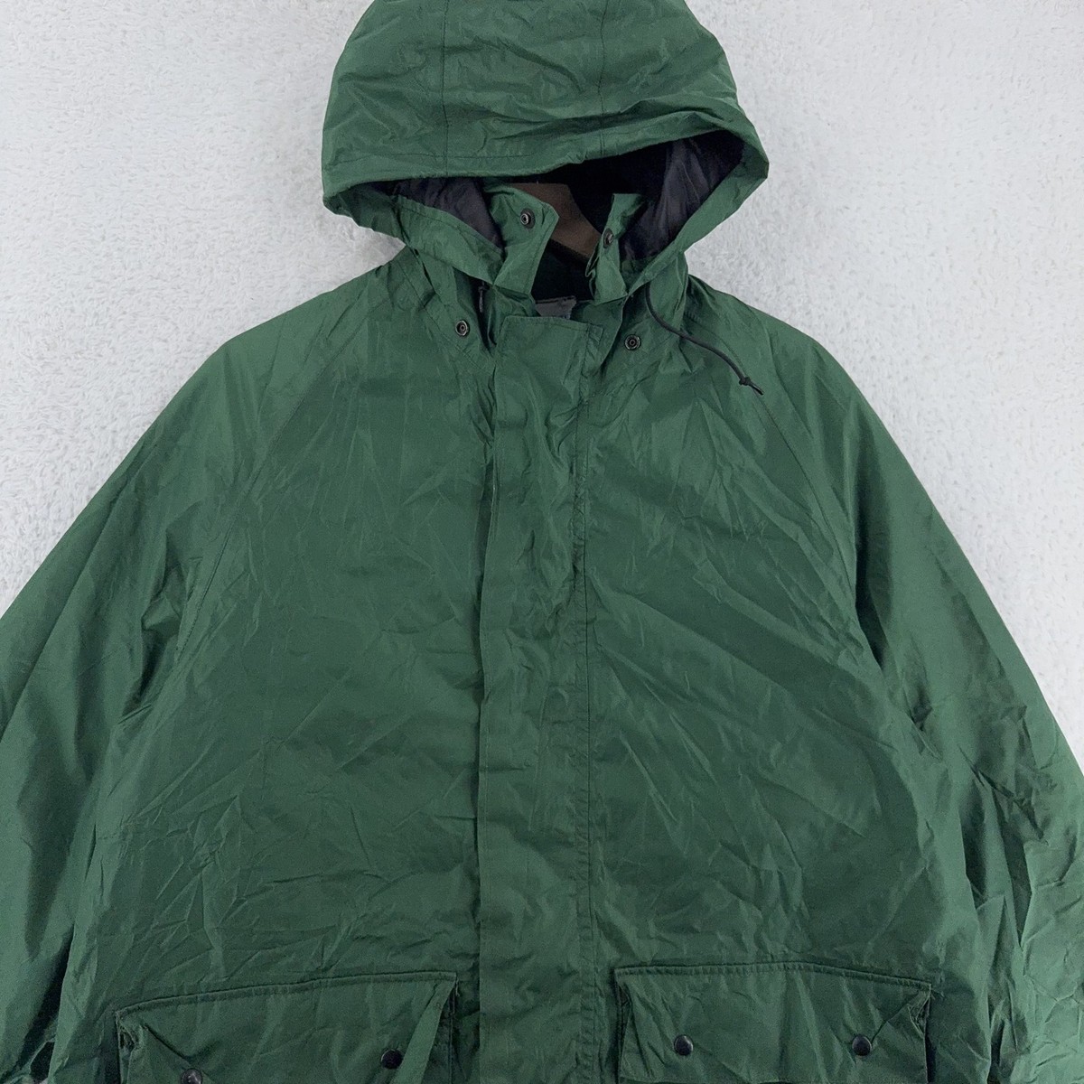 Vintage Gore-Tex Jacket Mens Large Hooded Parka Waterproof Outdoor