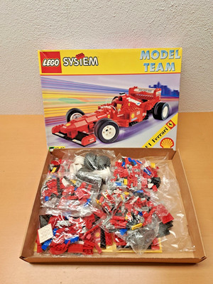 LEGO SYSTEM 2556 MODEL TEAM Ferrari Formula 1 Racing Car OVP