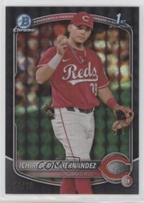 2025 Bowman Black Geometric Refractor 4/10 Ichiro Cano Hernandez #BCP-18 16z7