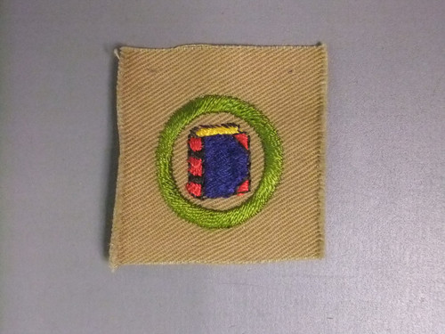 Boy Scout square merit badge Bookbinding 2260NN - Picture 1 of 1