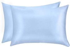 100 Mulberry Silk Pillowcases Set of 2 for Hair and Skin and Super Soft and Bre