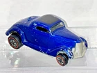 Vintage Original HOT WHEELS REDLINE * CLASSIC '36 FORD COUPE * Blue *