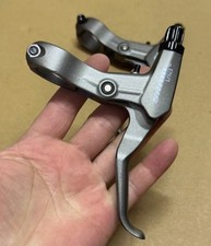 VINTAGE SRAM VIA V BRAKE LEVERS MTB CITY TOURING BIKE PAIR 22.2MM CLAMP TI COLOR