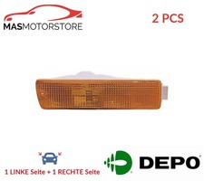 BLINKER BLINKLICHT BLINKLEUCHTE DEPO 441-1607R-UQ 2PCS I FÜR VW GOLF II