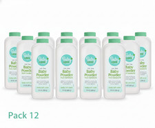Baby Love Baby Powder, Pure Cornstarch, 10oz 12 Pack - Fast Shipping